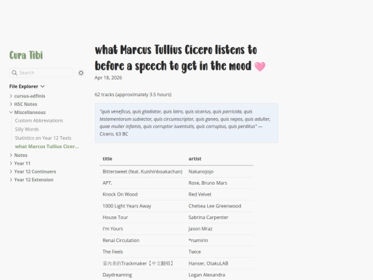 latin-notes/misc/playlist screenshot