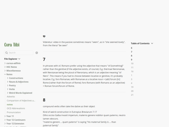 latin-notes/notes/notes screenshot