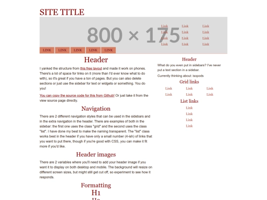 Test Pages/shrines screenshot