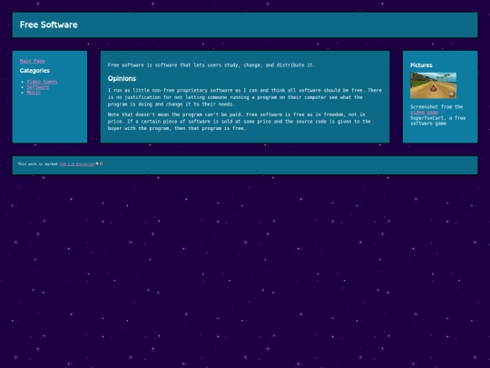 html/articles/software/free_software screenshot
