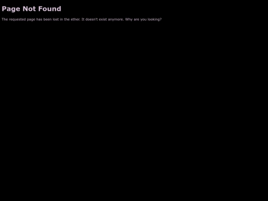 not_found screenshot