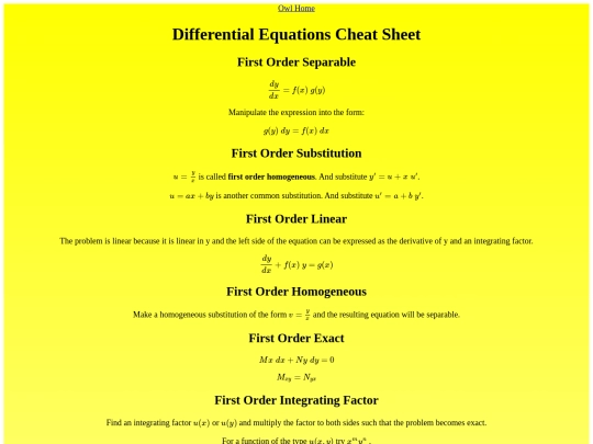 DiffEq Cheat Sheet/diffEq cheat sheet screenshot
