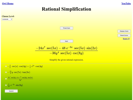 Rational Simplification/rational screenshot