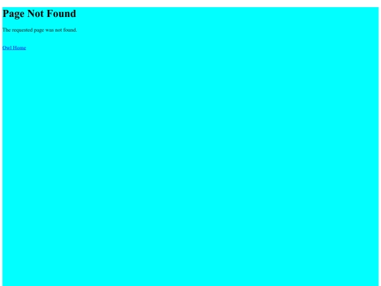 not_found screenshot