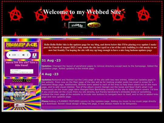 updates screenshot