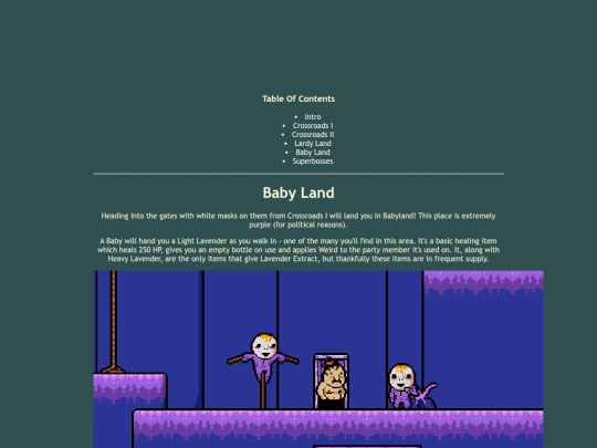 pages/babyland screenshot