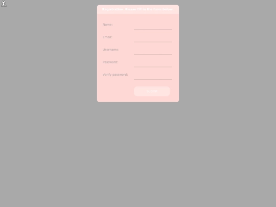 register screenshot