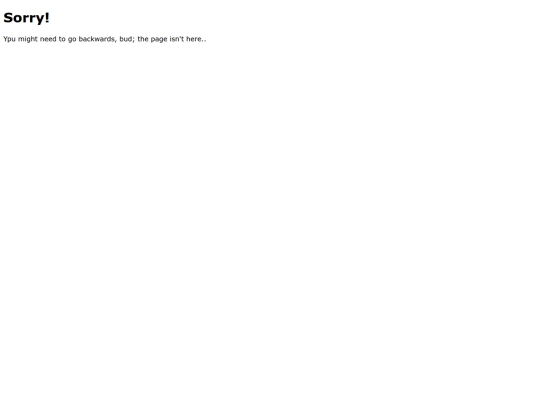 not_found screenshot