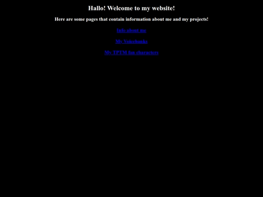 info screenshot