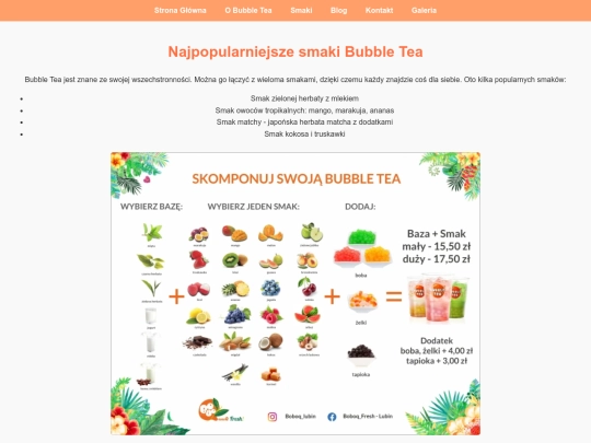 flavors screenshot