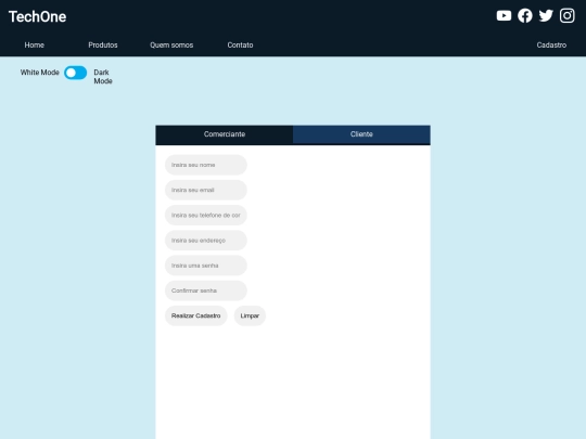 html/cadastro screenshot