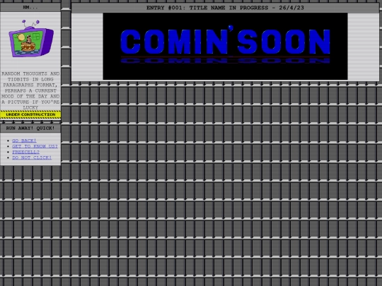 blog screenshot