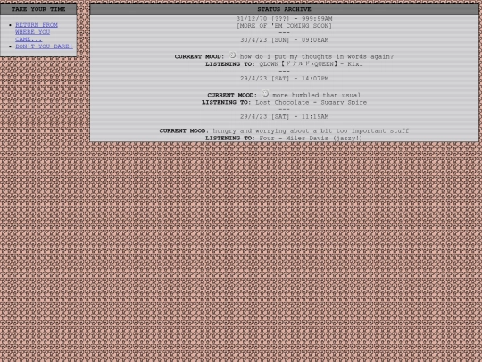 statusarchive screenshot