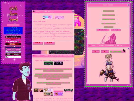 links screenshot