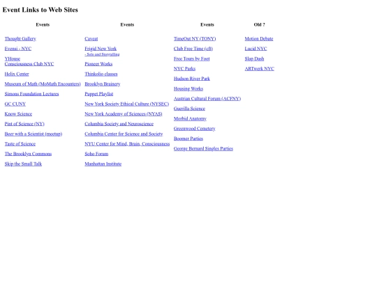 myevents screenshot