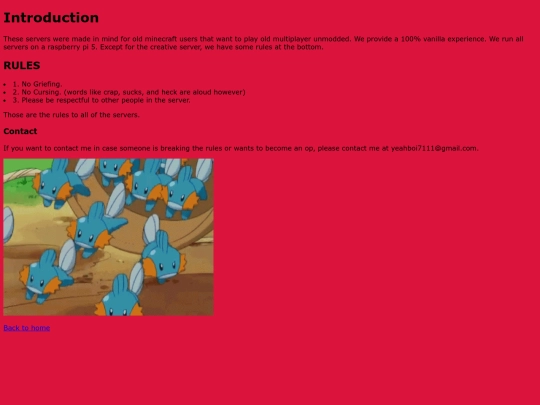 info screenshot