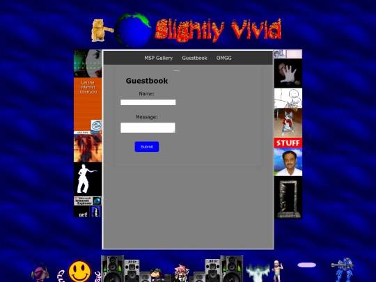 guestbook screenshot