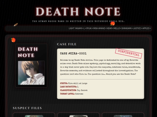 deathnote screenshot