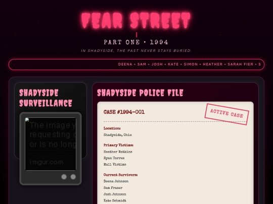 fearstreet screenshot