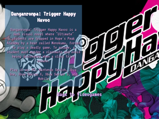 danganronpa screenshot