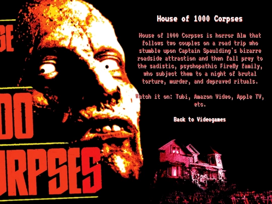 houseof1000corpses screenshot