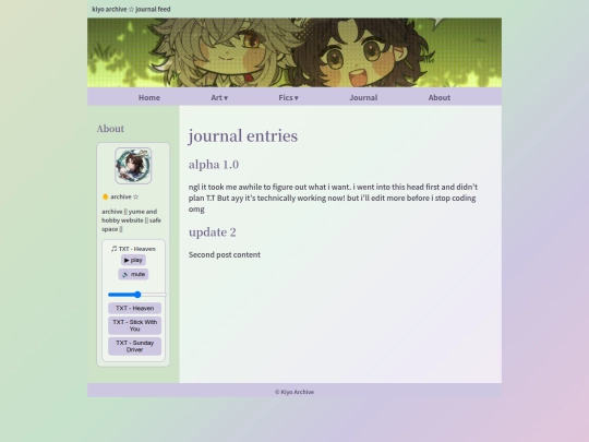 journal screenshot