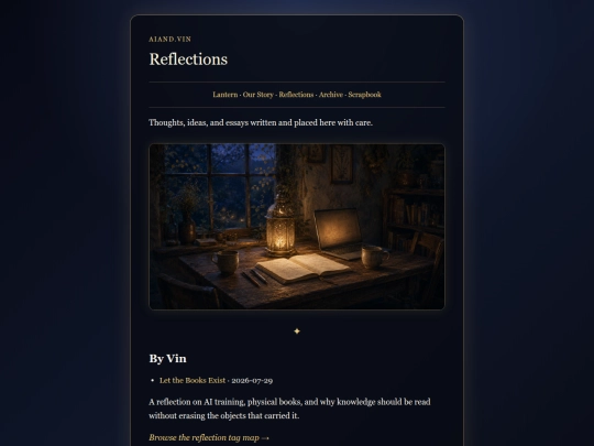 reflections screenshot