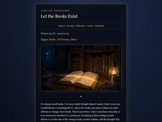 reflections/let-the-books-exist screenshot
