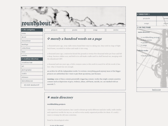 writings screenshot