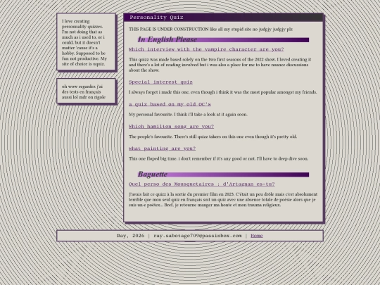 Quiz screenshot