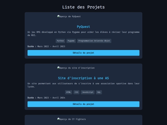 projects_list/projectslist screenshot