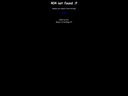 not_found screenshot