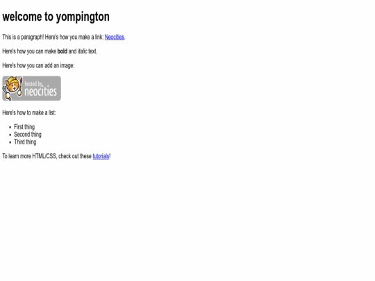 index screenshot
