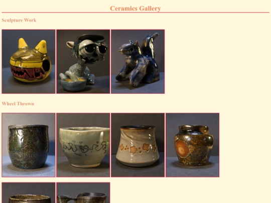 gallery_ceramics screenshot