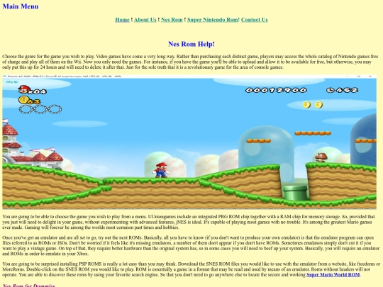 nes-rom screenshot