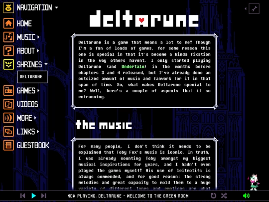 shrines/deltarune screenshot