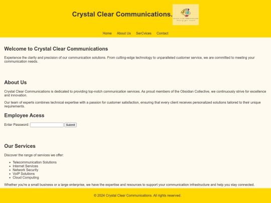 CrystalClearCommunications screenshot
