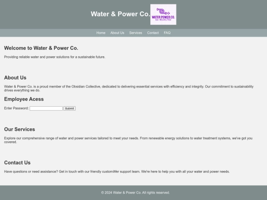 WaterPowerCo. screenshot