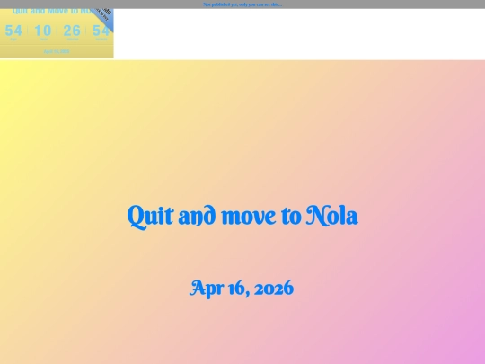 countdown screenshot