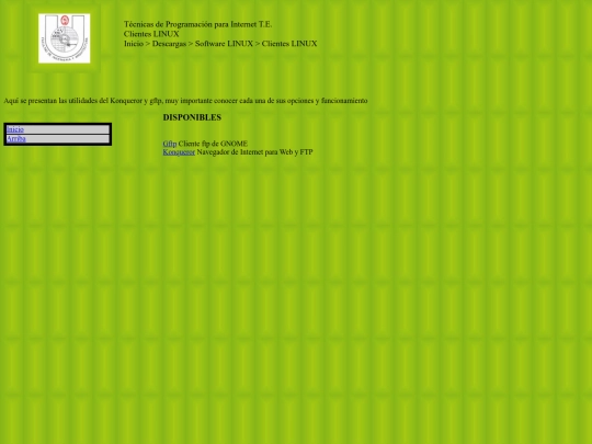 descargas/linux/clientes/linuxcli screenshot