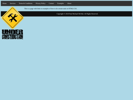 examples screenshot