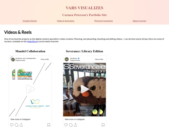 videos screenshot