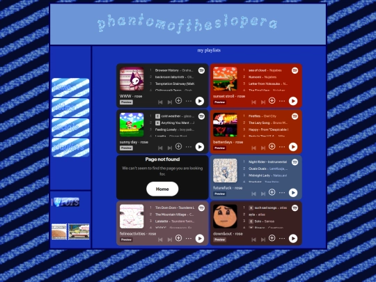 playlists screenshot