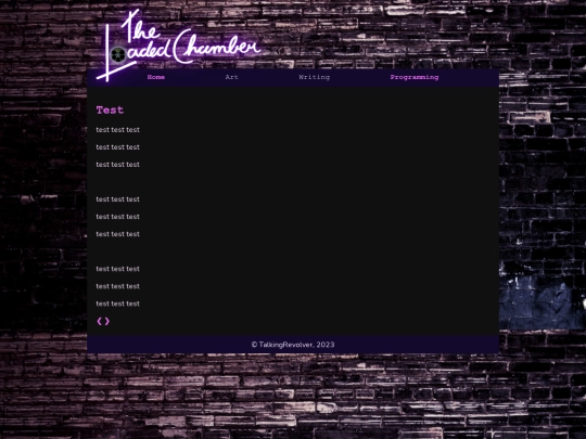 Gallery_testpage screenshot