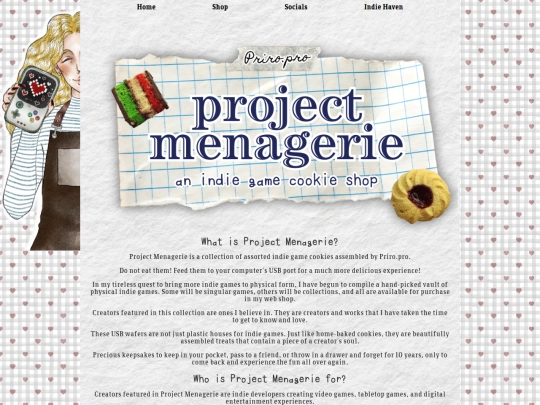 projectmenagerie screenshot