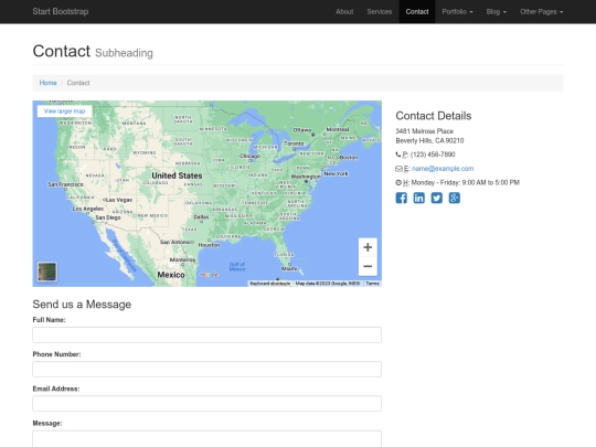 contact screenshot