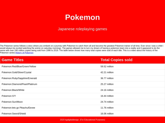 Secondsubpage screenshot