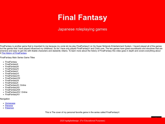Thirdsubpage screenshot