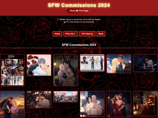 sfw-commissions screenshot