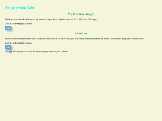 Lab6/css-links screenshot